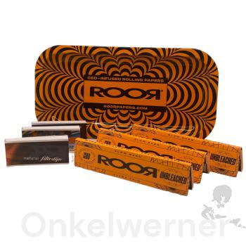 Roor Rolling Smoker Set Orange